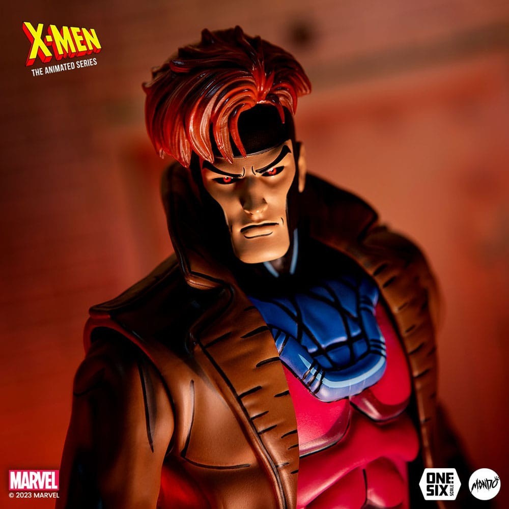 X-MEN THE ANIMATED SERIES GAMBIT 30CM ACTION FIGURE MONDO