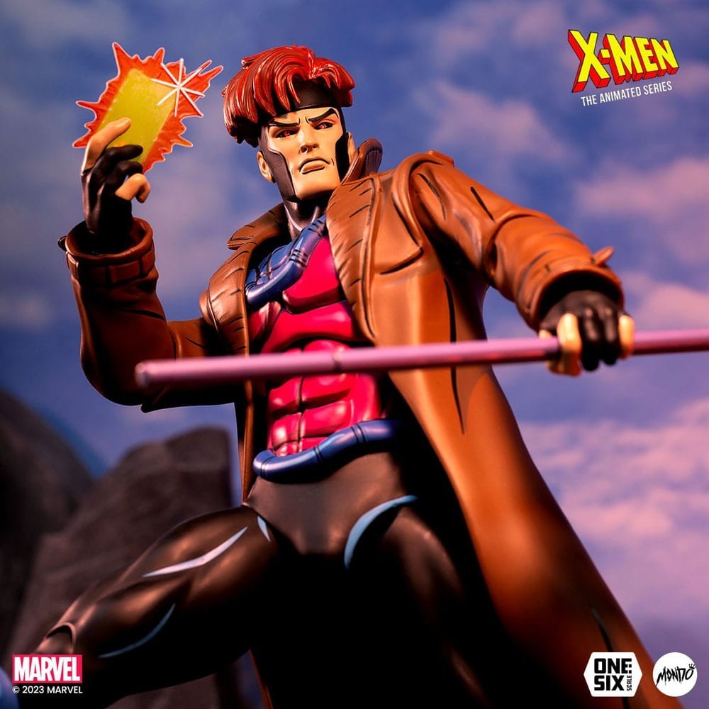 X-MEN THE ANIMATED SERIES GAMBIT 30CM ACTION FIGURE MONDO