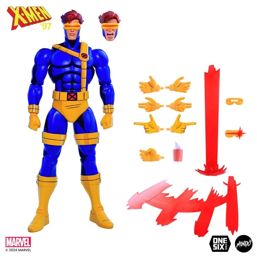 X-MEN THE ANIMATED SERIES CYCLOPS 30CM ACTION FIGURE MONDO