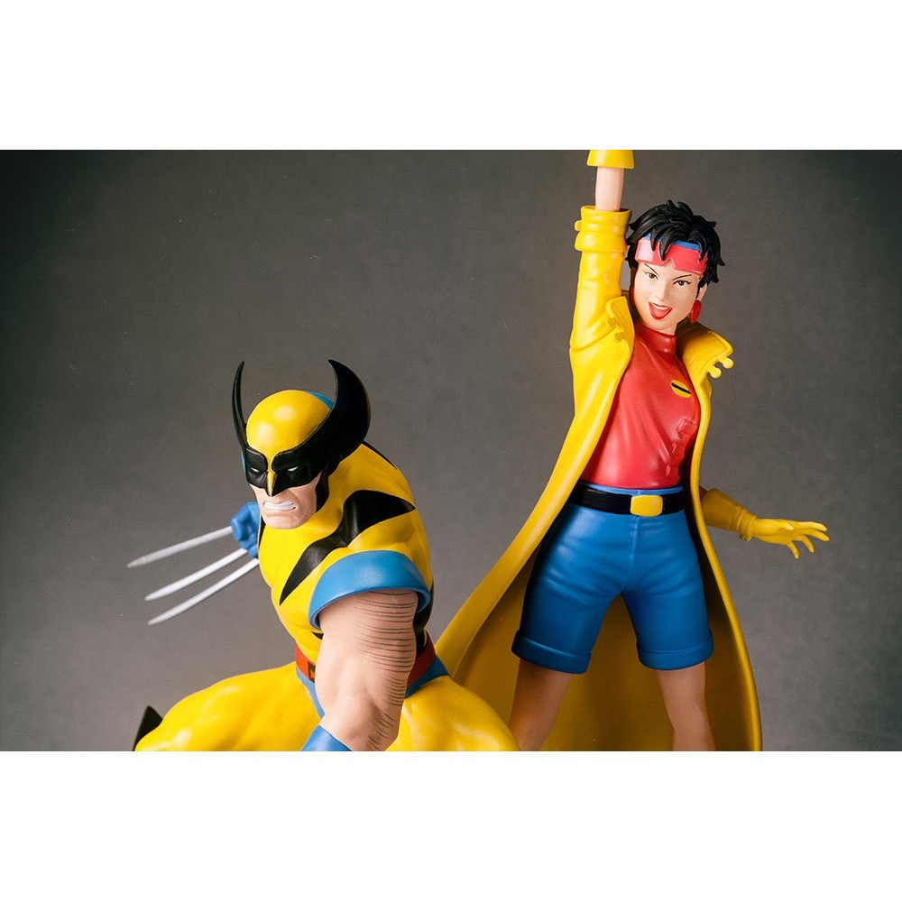 X-MEN 1992 SERIES WOLVERINE AND JUBILEE 2-PACK ARTFX+ STATUE FIGURE KOTOBUKIYA