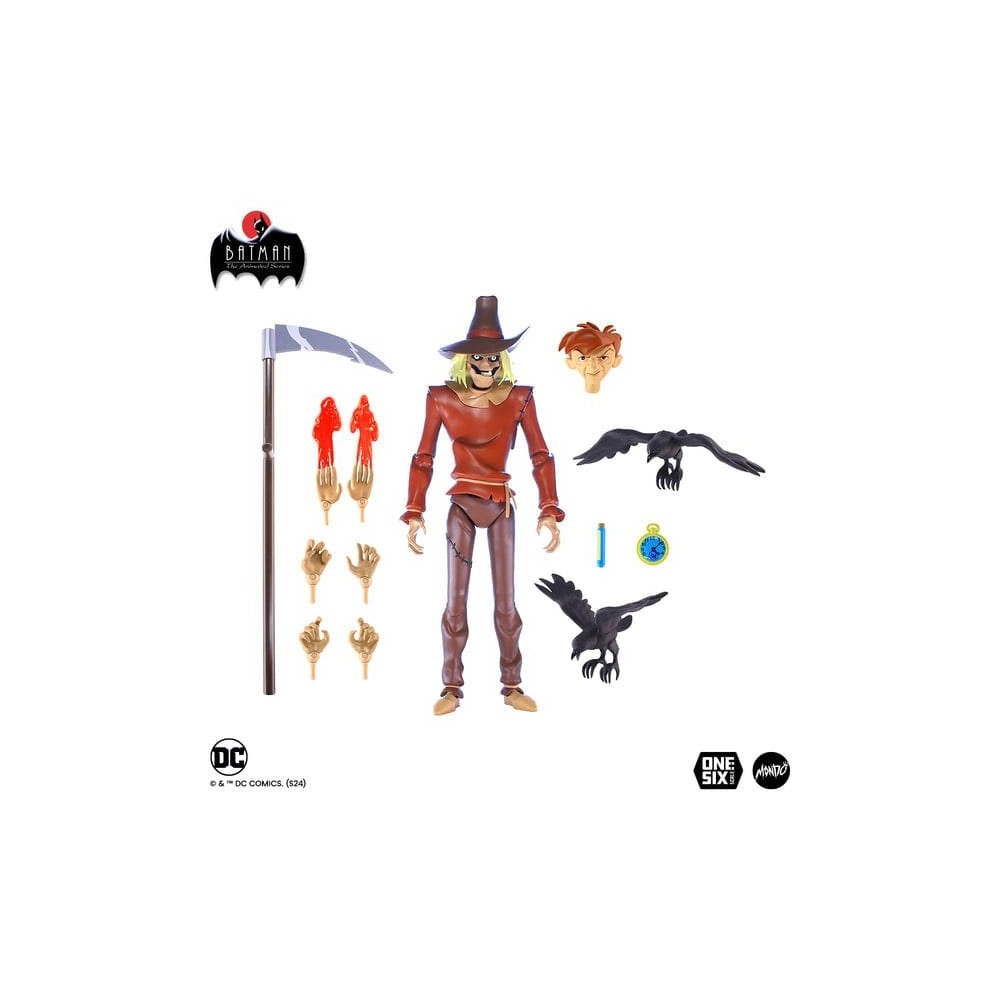 BATMAN THE ANIMATED SERIES SCARECROW 1/6 ACTION FIGURE MONDO