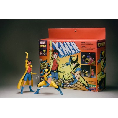 X-MEN 1992 SERIES WOLVERINE AND JUBILEE 2-PACK ARTFX+ STATUE FIGURE KOTOBUKIYA