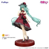 FURYU HATSUNE MIKU OUTING DRESS RED COLOR VER. TRIO-TRY-IT PVC FIGURE STATUE