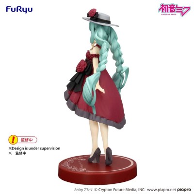 HATSUNE MIKU OUTING DRESS RED COLOR TRIO-TRY-IT FIGURE STATUA FURYU