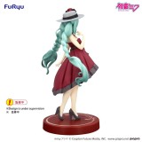 FURYU HATSUNE MIKU OUTING DRESS RED COLOR VER. TRIO-TRY-IT PVC FIGURE STATUE