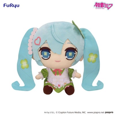 HATSUNE MIKU KYURUMARU 26CM PUPAZZO PELUCHE FIGURE FURYU