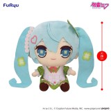 HATSUNE MIKU KYURUMARU 26CM PUPAZZO PELUCHE FIGURE FURYU