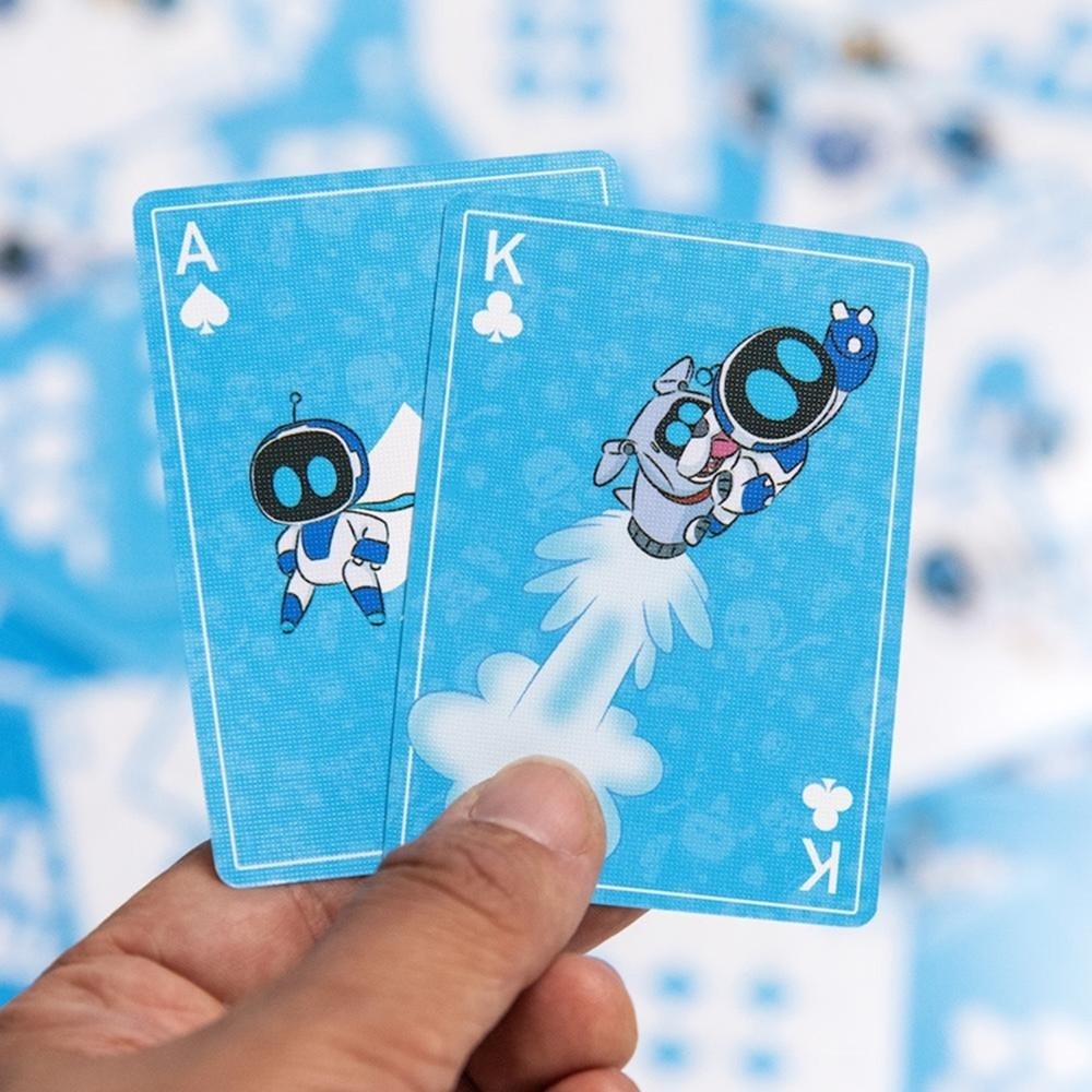 ASTRO BOT TIN POKER PLAYING CARDS MAZZO CARTE DA GIOCO IN LATTA PALADONE PRODUCTS