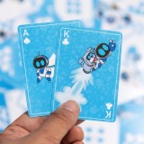 ASTRO BOT TIN POKER PLAYING CARDS MAZZO CARTE DA GIOCO IN LATTA PALADONE PRODUCTS