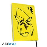 POKEMON PIKACHU PELUCHE TACCUINO A5 PREMIUM ABYSTYLE