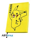 POKEMON PIKACHU PELUCHE TACCUINO A5 PREMIUM ABYSTYLE