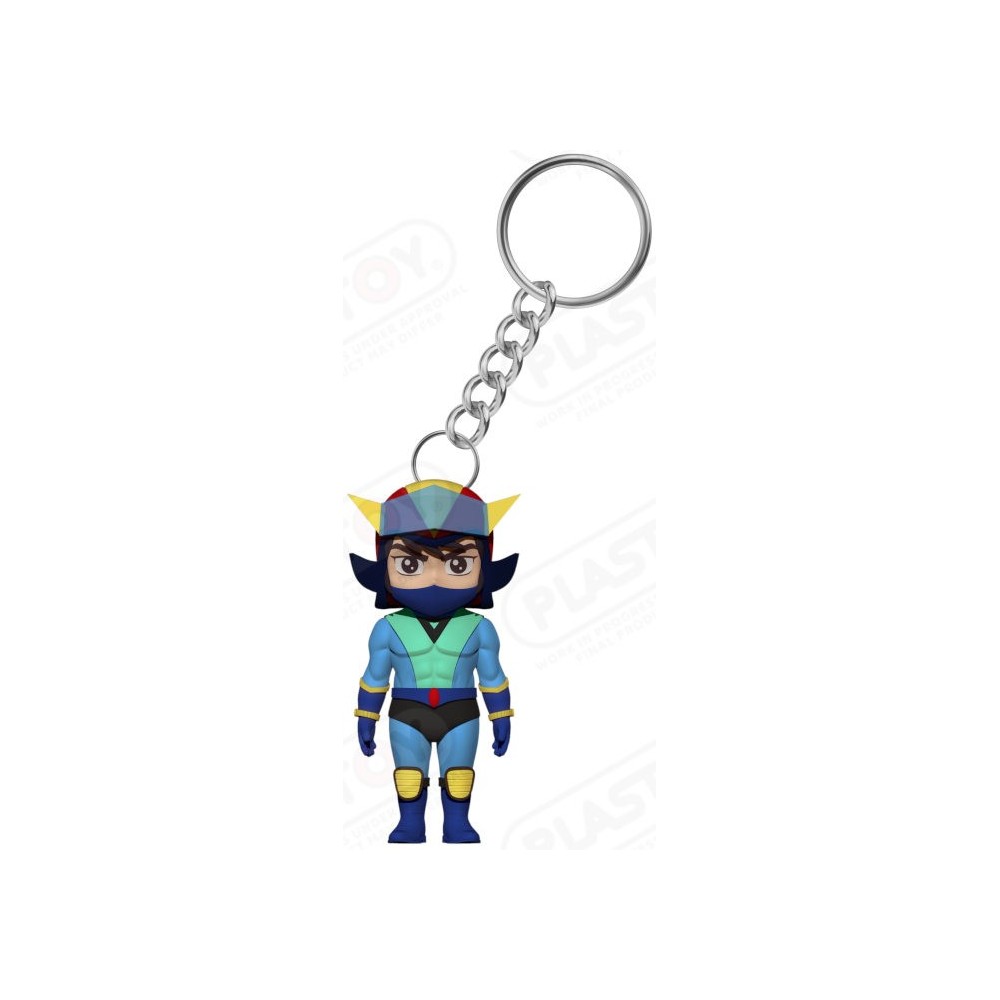 PLASTOY GRENDIZER KOJI KABUTO FIGURE KEYCHAIN