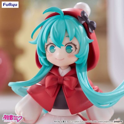 HATSUNE MIKU LITTLE RED RIDING HOOD DESKTOP FAIRY FIGURE STATUA FURYU