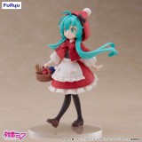 HATSUNE MIKU LITTLE RED RIDING HOOD DESKTOP FAIRY FIGURE STATUA FURYU