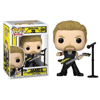 FUNKO FUNKO POP! ROCKS METALLICA 72 SEASONS JAMES HETFIELD PVC BOBBLE HEAD FIGURE