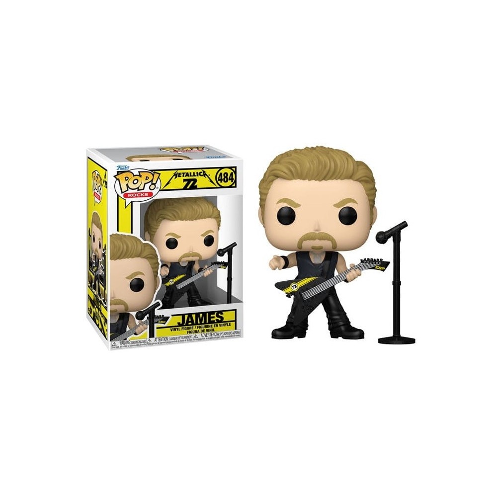 FUNKO POP! METALLICA 72 SEASONS JAMES HETFIELD BOBBLE HEAD FIGURE FUNKO