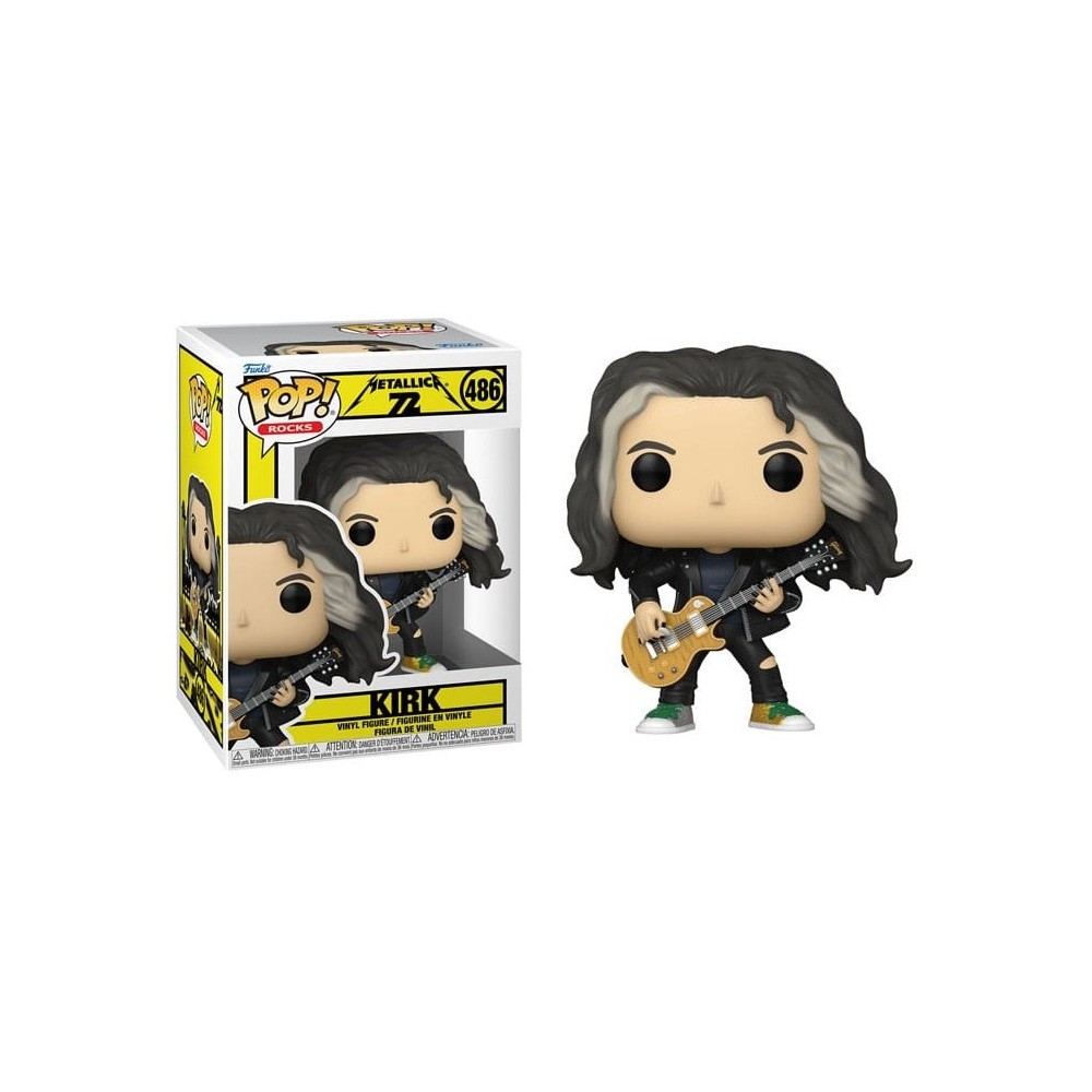 FUNKO POP! METALLICA 72 SEASONS KIRK BOBBLE HEAD FIGURE FUNKO