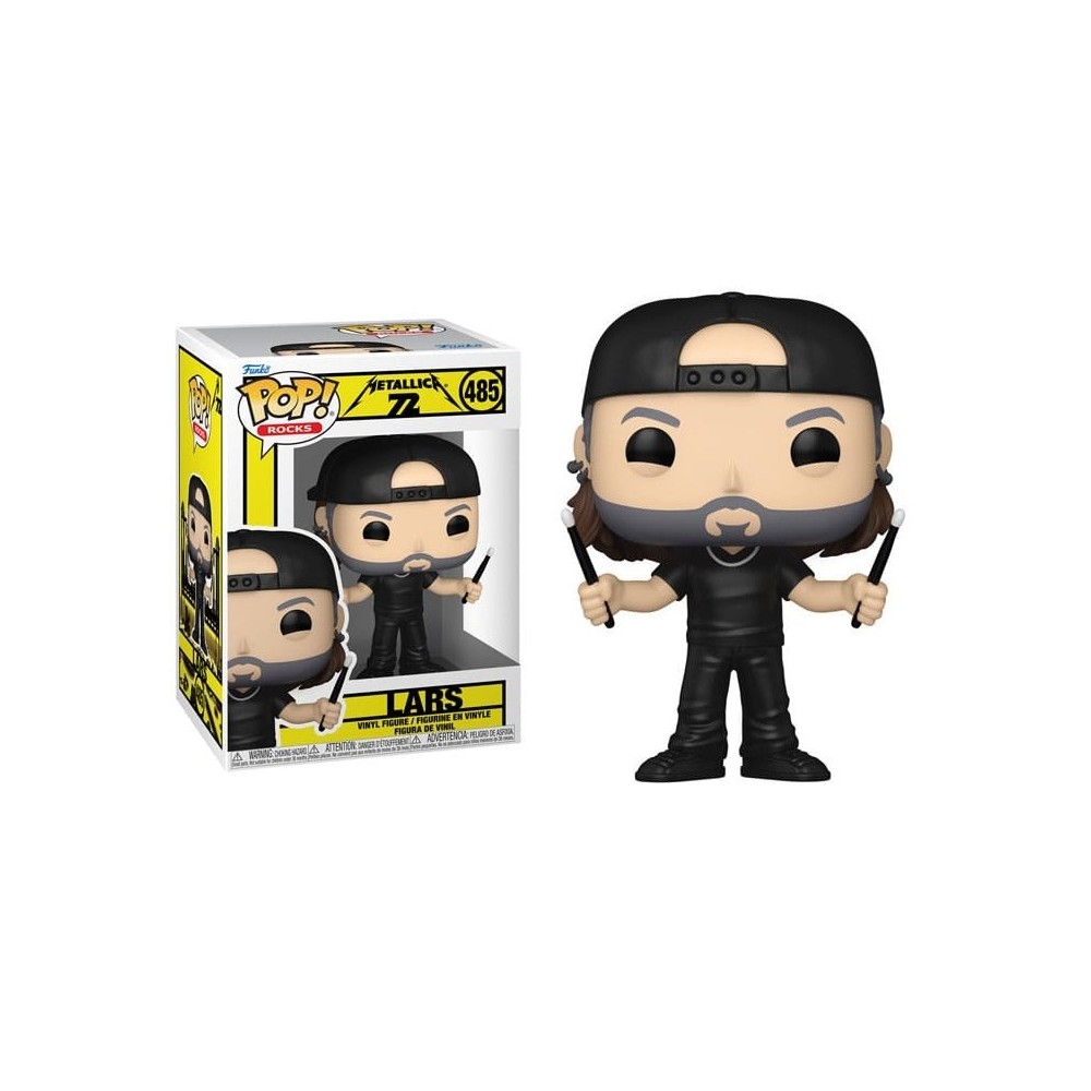 FUNKO POP! METALLICA 72 SEASONS LARS BOBBLE HEAD FIGURE FUNKO