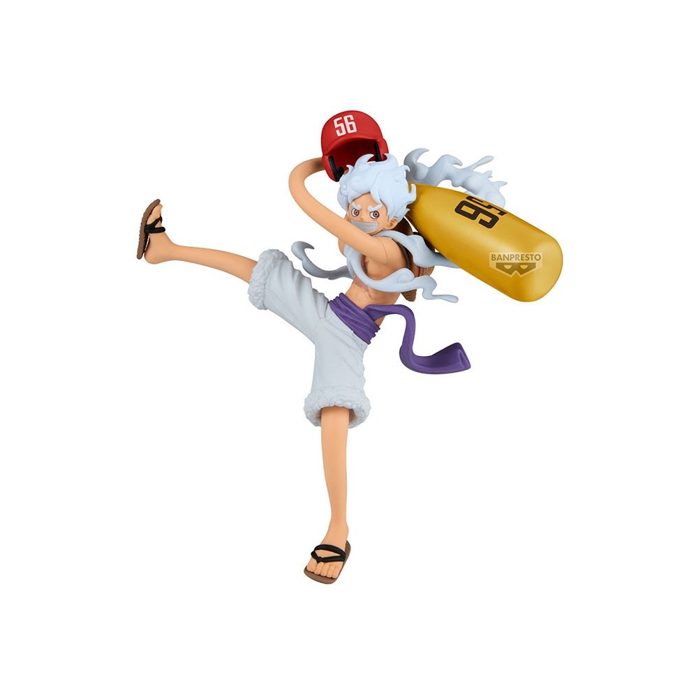 BANPRESTO ONE PIECE BATTLE RECORD COLLECTION MONKEY D. LUFFY GEAR 5 II STATUE FIGURE