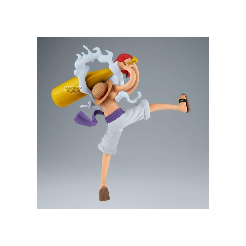 BANPRESTO ONE PIECE BATTLE RECORD COLLECTION MONKEY D. LUFFY GEAR 5 II STATUE FIGURE
