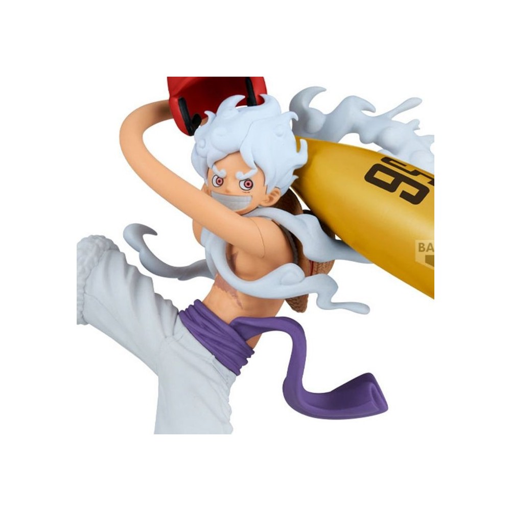 BANPRESTO ONE PIECE BATTLE RECORD COLLECTION MONKEY D. LUFFY GEAR 5 II STATUE FIGURE