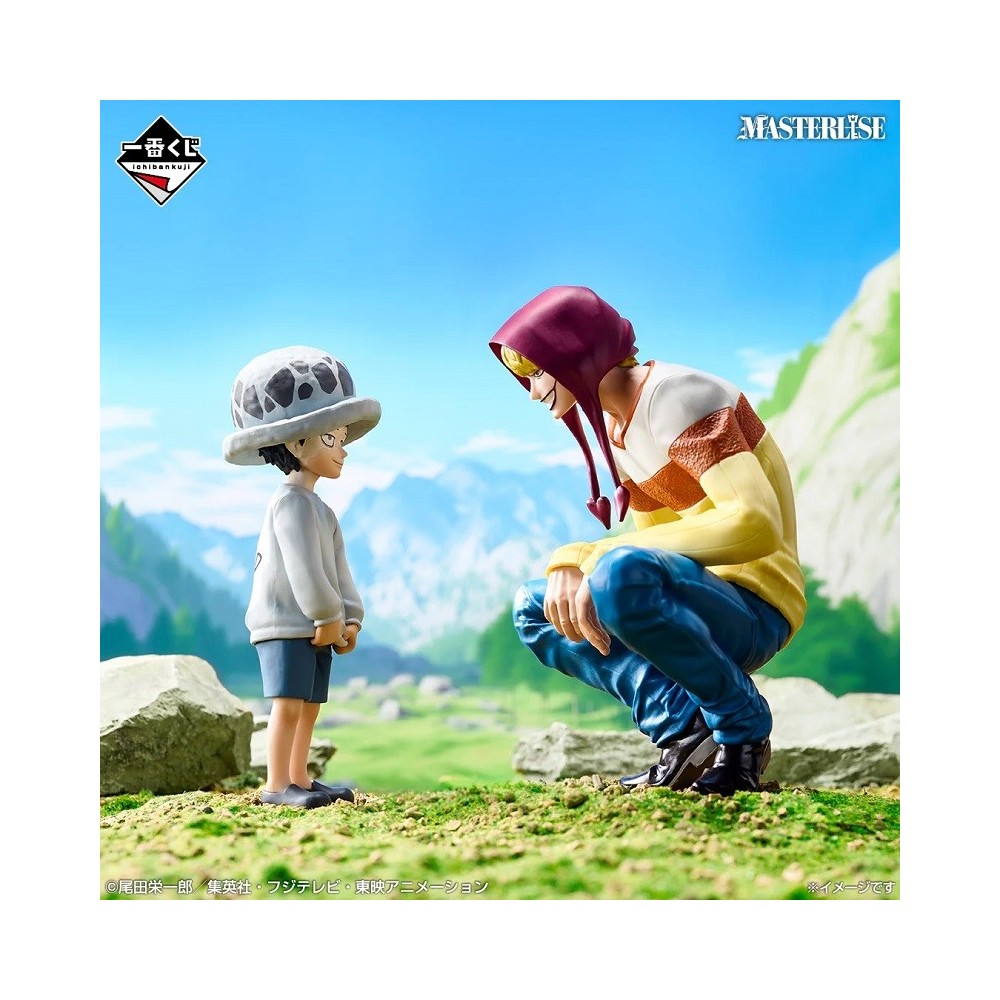 BANDAI ONE PIECE EPISODE OF LAW TRAFALGAR LAW AND CORAZON ICHIBANSHO MASTERLISE PVC STATUE FIGURE