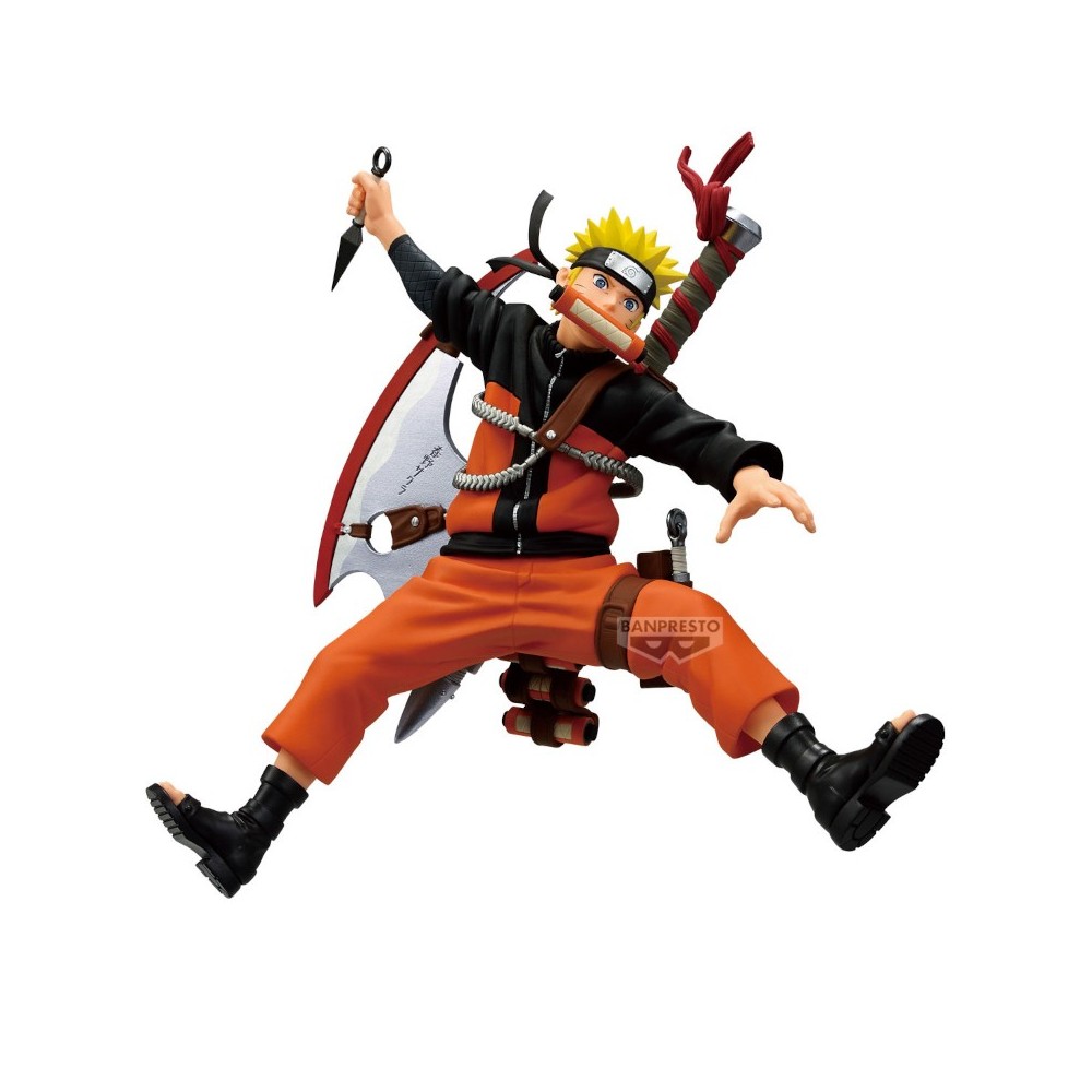 NARUTO SHIPPUDEN VIBRATION STARS UZUMAKI NARUTO 72 SERIES STATUA FIGURE BANPRESTO