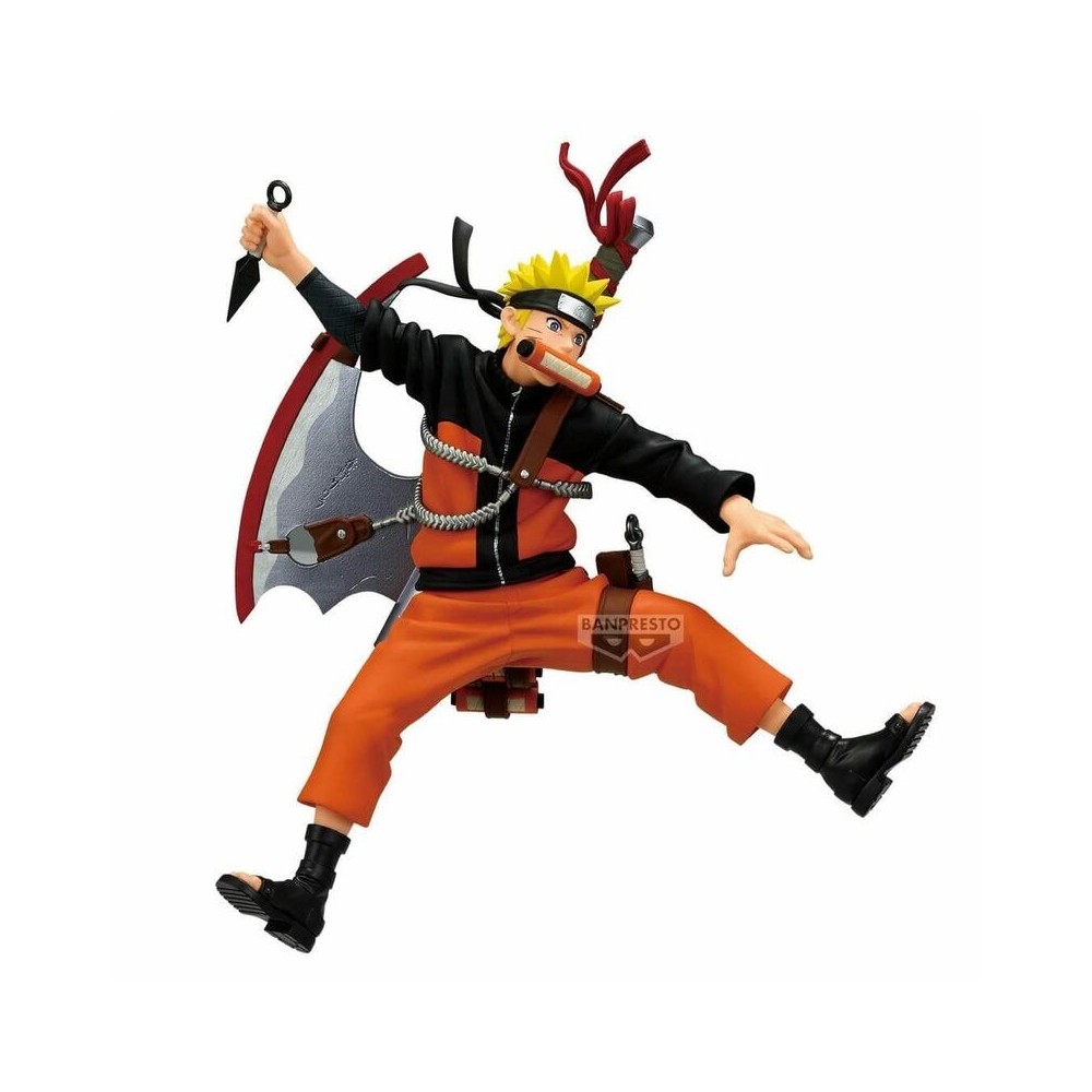 BANPRESTO NARUTO SHIPPUDEN VIBRATION STARS UZUMAKI NARUTO 72 SERIES STATUE FIGURE