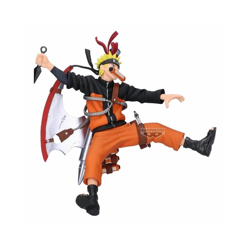 NARUTO SHIPPUDEN VIBRATION STARS UZUMAKI NARUTO 72 SERIES STATUA FIGURE BANPRESTO