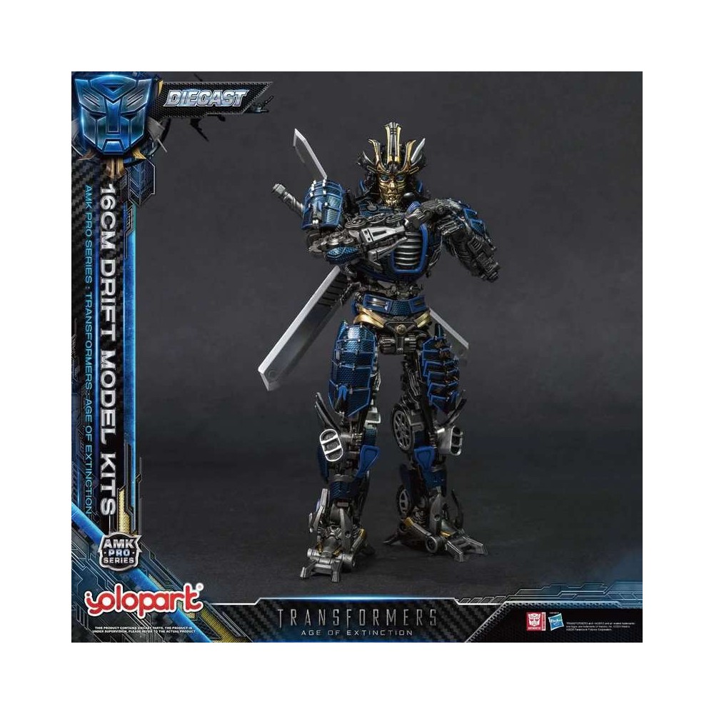 TRANSFORMERS AGE OF EXTINCTION DRIFT MODEL KIT AMK PRO SERIES ACTION FIGURE YOLOPARK