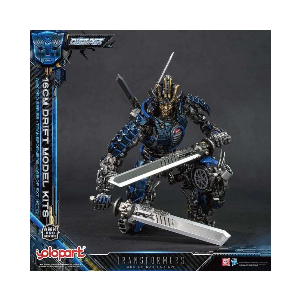 TRANSFORMERS AGE OF EXTINCTION DRIFT MODEL KIT AMK PRO SERIES ACTION FIGURE YOLOPARK
