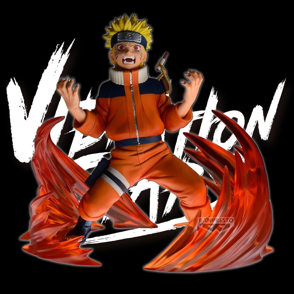 NARUTO SHIPPUDEN VIBRATION STARS UZUMAKI NARUTO STATUA FIGURE BANPRESTO