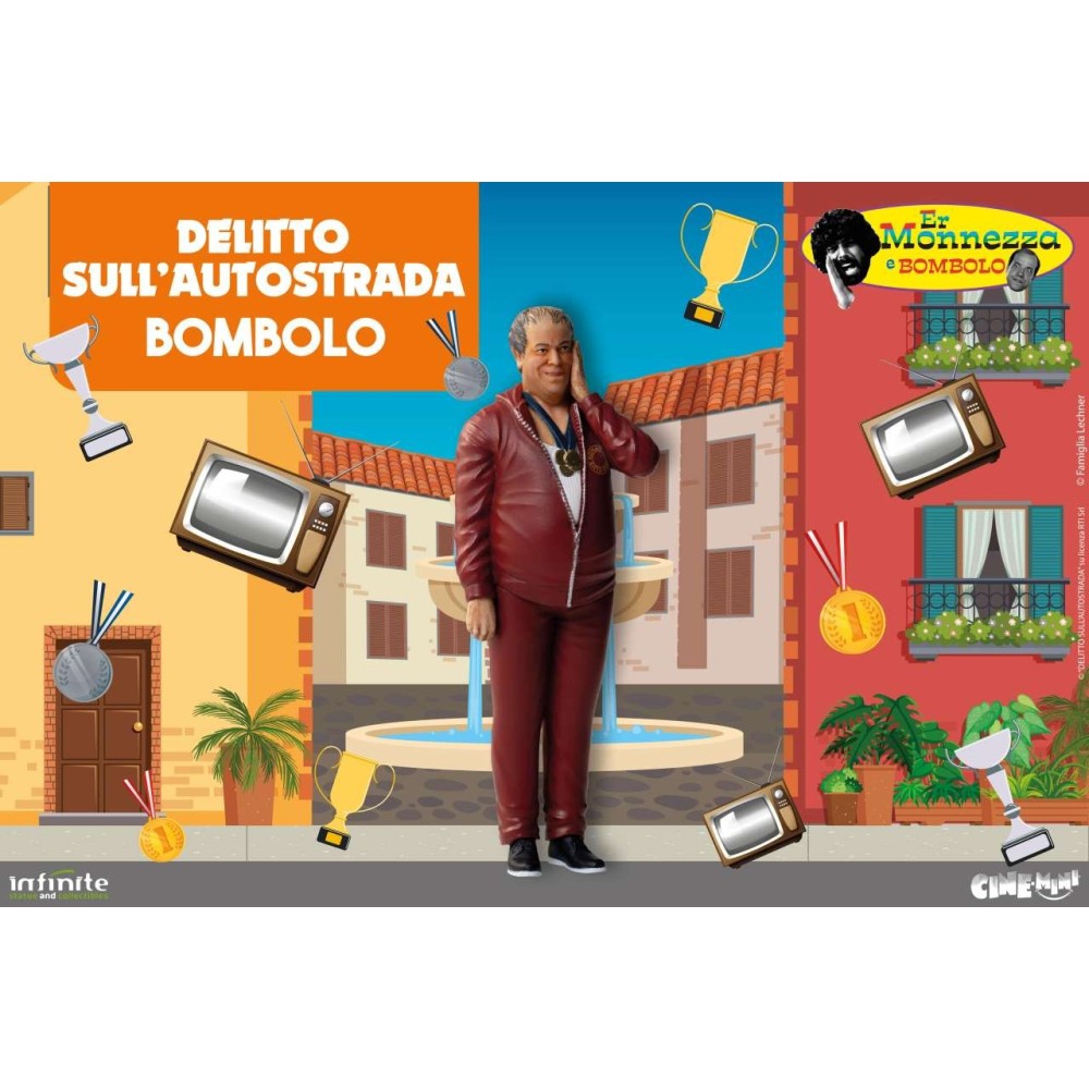 INFINITE STATUE ER MONNEZZA BOMBOLO DELITTO SULL'AUTOSTRADA CINE-MINI SERIES MINI FIGURE