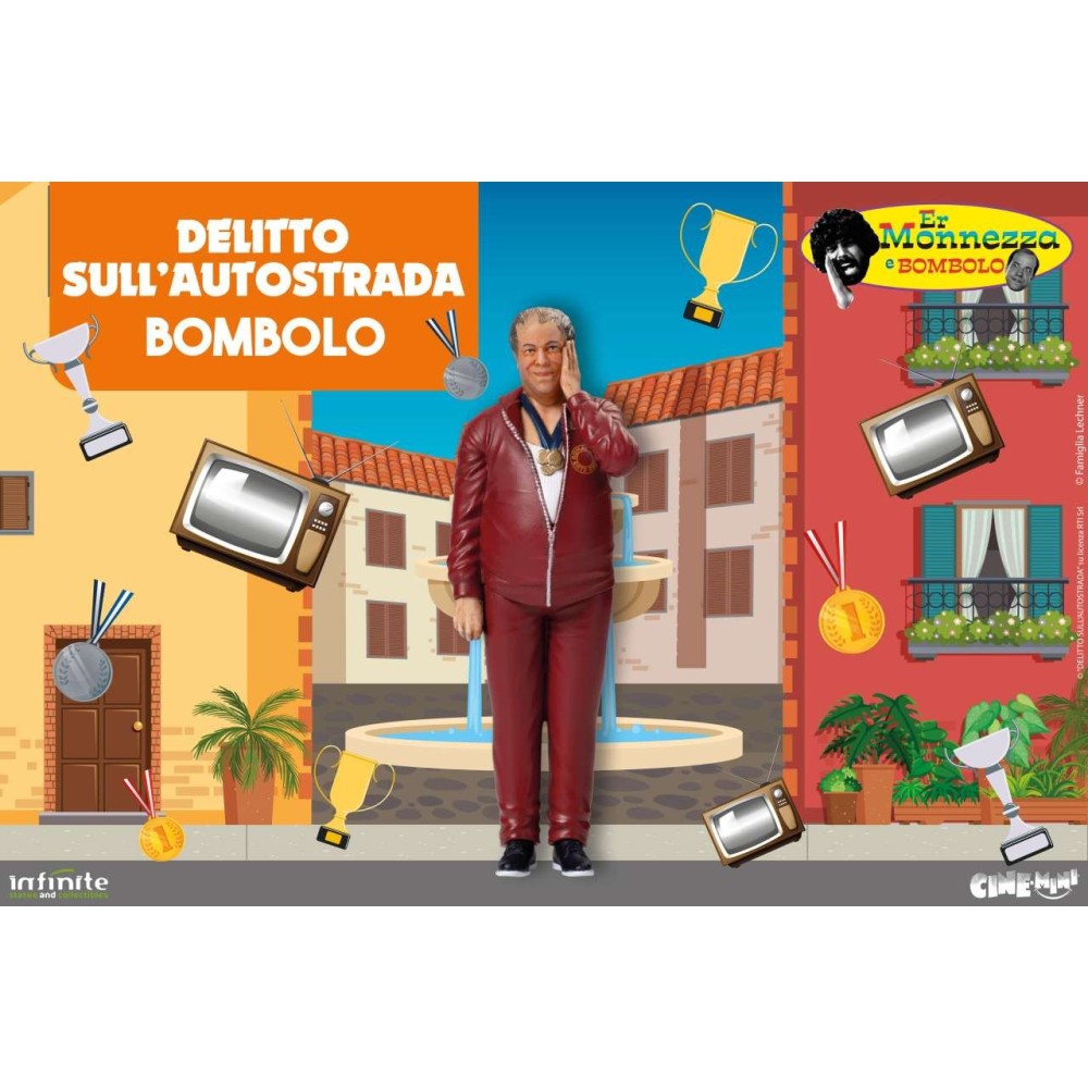 ER MONNEZZA BOMBOLO DELITTO SULL'AUTOSTRADA CINE-MINI PVC MINI FIGURE INFINITE STATUE