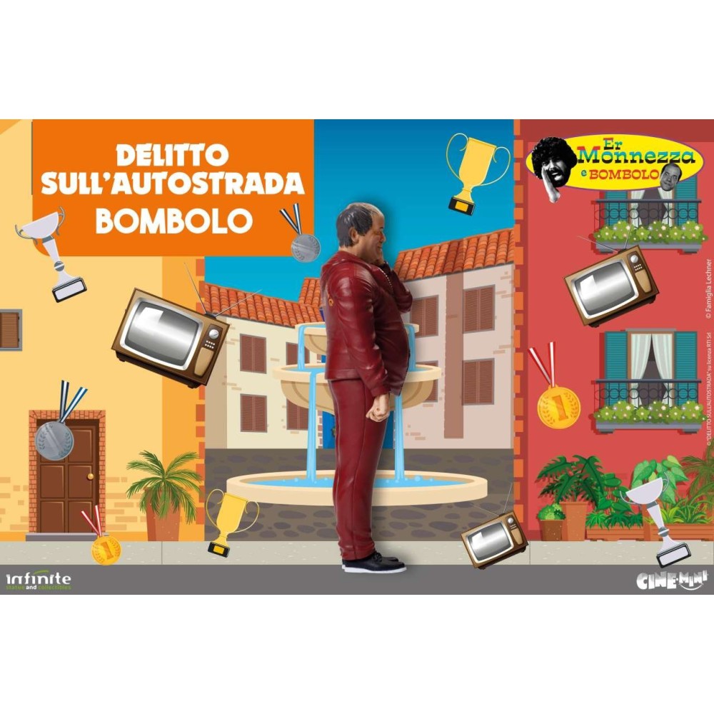 INFINITE STATUE ER MONNEZZA BOMBOLO DELITTO SULL'AUTOSTRADA CINE-MINI SERIES MINI FIGURE