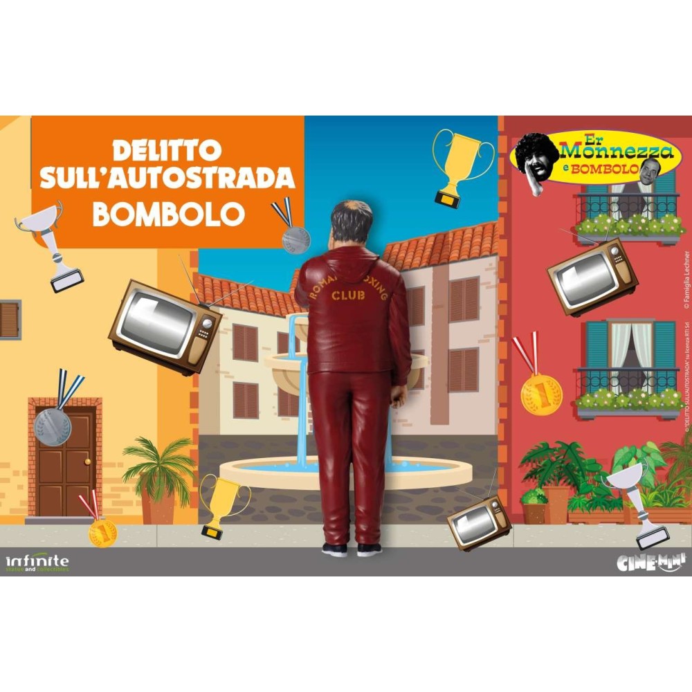 INFINITE STATUE ER MONNEZZA BOMBOLO DELITTO SULL'AUTOSTRADA CINE-MINI SERIES MINI FIGURE