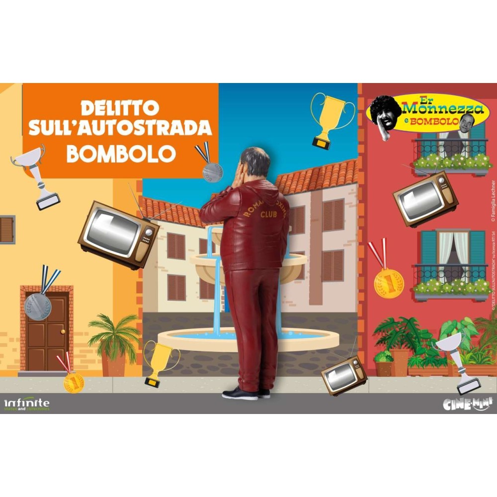 INFINITE STATUE ER MONNEZZA BOMBOLO DELITTO SULL'AUTOSTRADA CINE-MINI SERIES MINI FIGURE