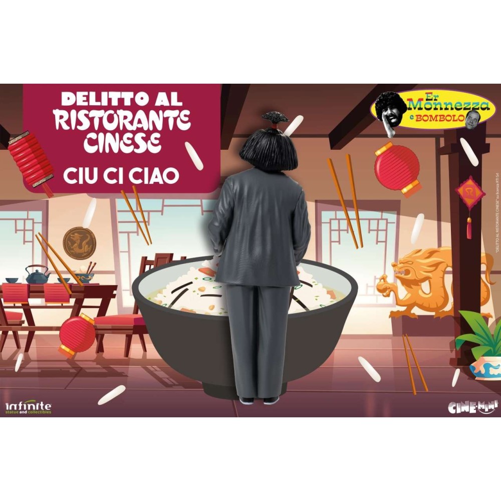 ER MONNEZZA CIU CI CIAO DELITTO AL RISTORANTE CINESE CINE-MINI PVC MINI FIGURE INFINITE STATUE