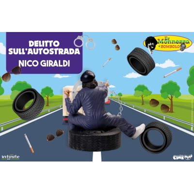 ER MONNEZZA NICO GIRALDI DELITTO SULL'AUTOSTRADA CINE-MINI PVC MINI FIGURE INFINITE STATUE