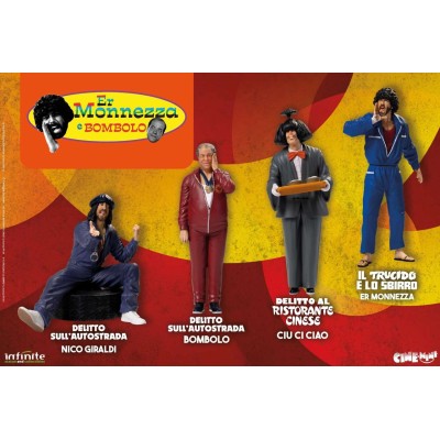 ER MONNEZZA NICO GIRALDI DELITTO SULL'AUTOSTRADA CINE-MINI PVC MINI FIGURE INFINITE STATUE