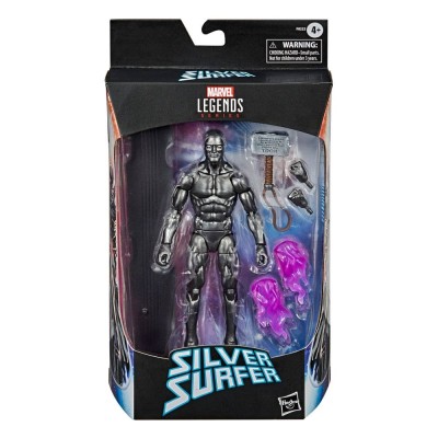 HASBRO MARVEL LEGENDS SILVER SURFER WITH MJOLNIR PVC ACTION FIGURE