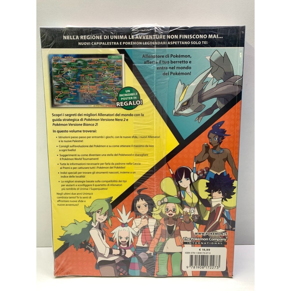 POKEMON VERSIONE NERA E BIANCA 2 GUIDA STRATEGICA REGIONE UNIMA PRIMO VOLUME NINTENDO