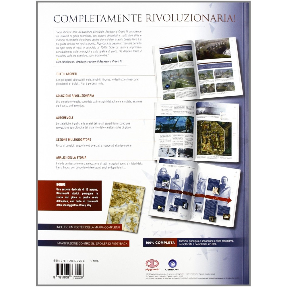 ASSASSIN'S CREED 3 GUIDA UFFICIALE COMPLETA UBISOFT