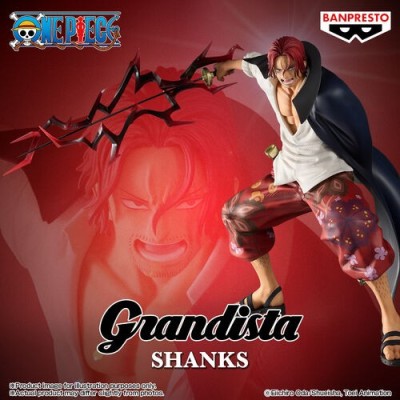 ONE PIECE GRANDISTA SHANKS STATUA FIGURE BANPRESTO
