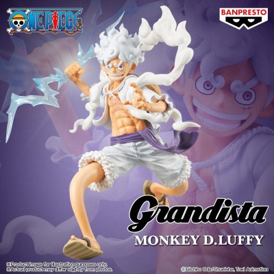 BANPRESTO ONE PIECE GRANDISTA MONKEY D.LUFFY GEAR 5 SPECIAL STATUE FIGURE