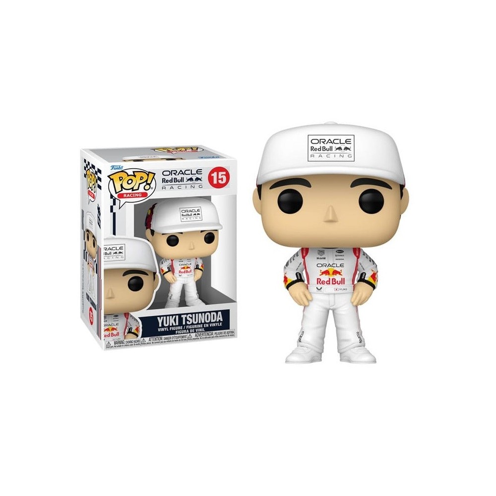 FUNKO POP! FORMULA 1 YUKI TSUNODA BOBBLE HEAD FIGURE FUNKO