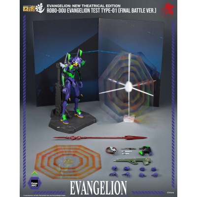EVANGELION NEW THEATRICAL EDITION ROBO-DOU EVA 01 ACTION FIGURE THREEZERO