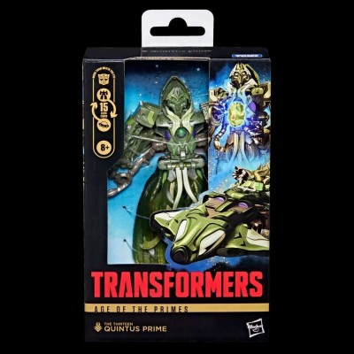 TRANSFORMERS AGE OF THE PRIMES QUINTUS PRIME ACTION FIGURE HASBRO