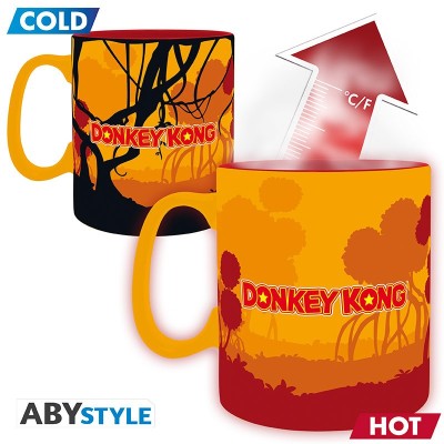DONKEY KONG TAZZA CAMBIACOLORE 460ML ABYSTYLE
