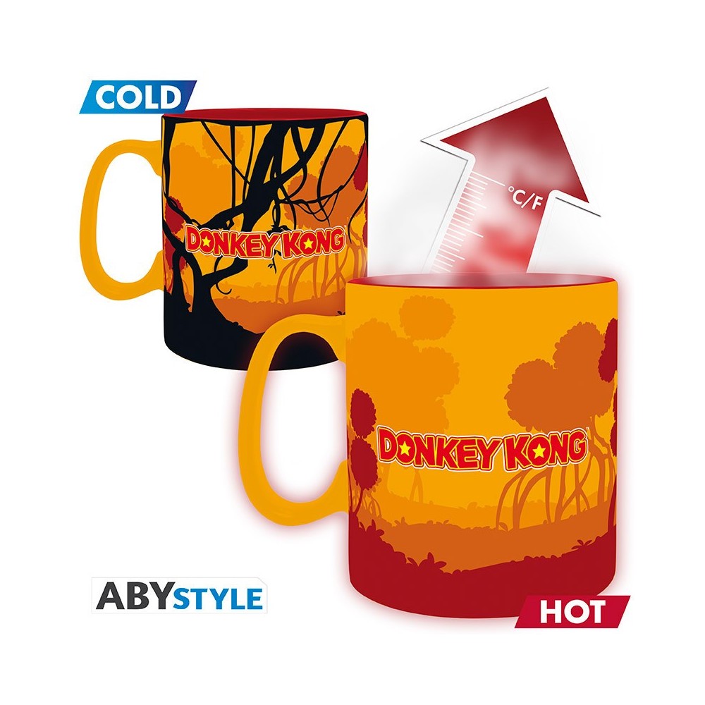 DONKEY KONG TAZZA CAMBIACOLORE 460ML ABYSTYLE